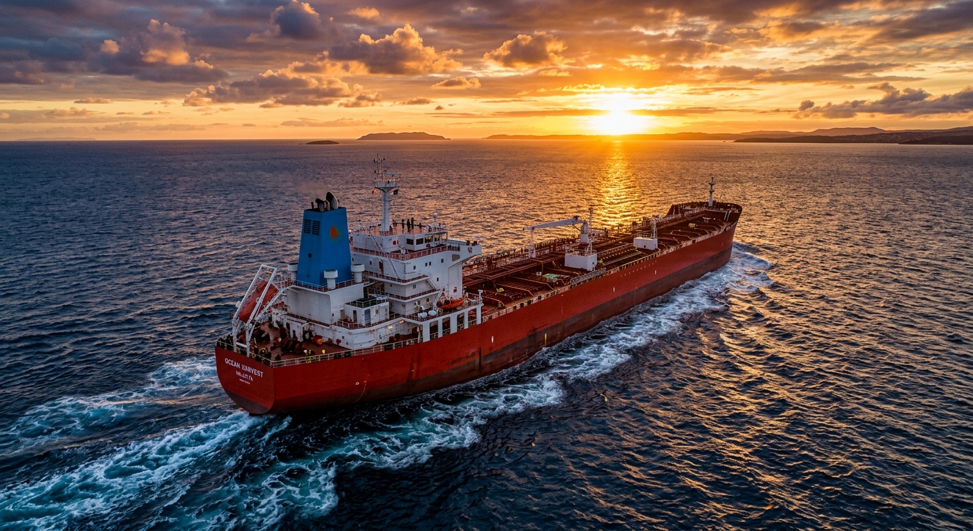 Optima Shipping Services, vessel underway